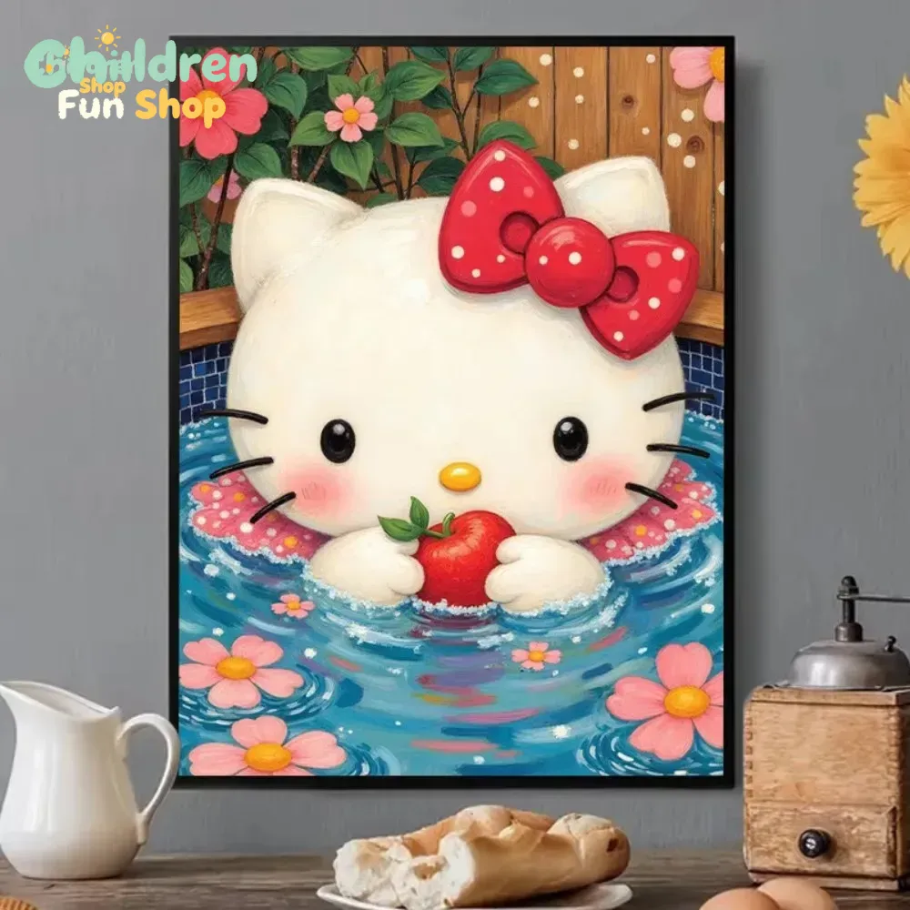 Diamond Painting Sanrio Cute C - Resin Art Work ulasan dan harga