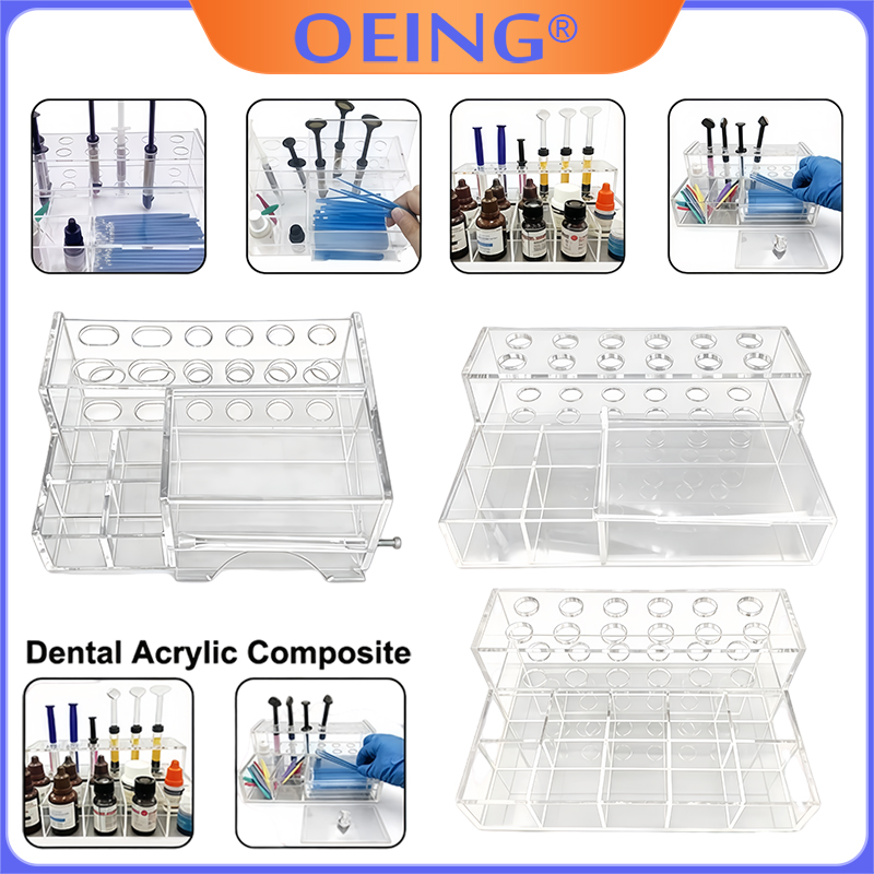 1Pcs Dental Supply Storage Box - Resin Art Case ulasan dan harga