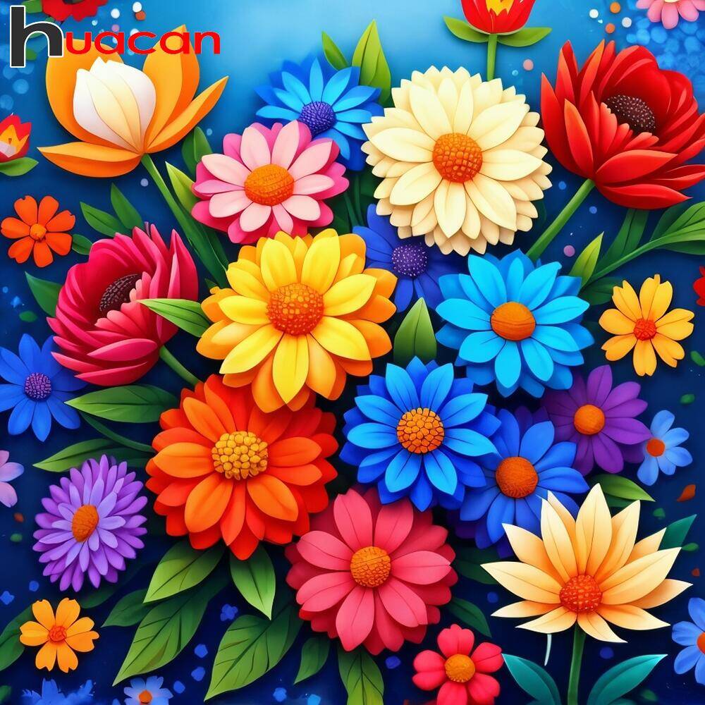 Huacan Diamond Art Mosaic Kits - Resin Art Wallpaper ulasan dan harga